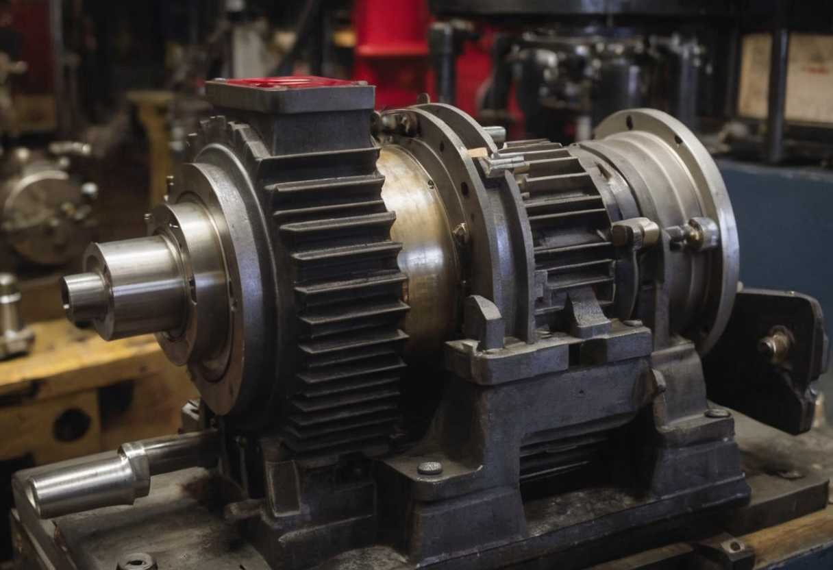 Le réducteur permet d’adapter la vitesse et le couple moteur pour une transmission efficace